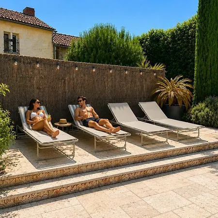Maison Azur - Piscine - Cinema Prive - 15 Min Saumur Semesterbostad *