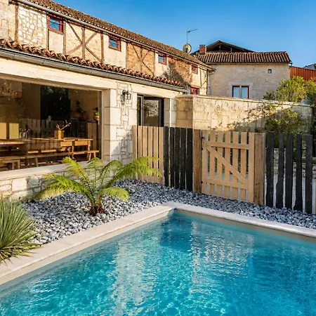 Maison Azur - Piscine - Cinema Prive - 15 Min Saumur Semesterbostad *